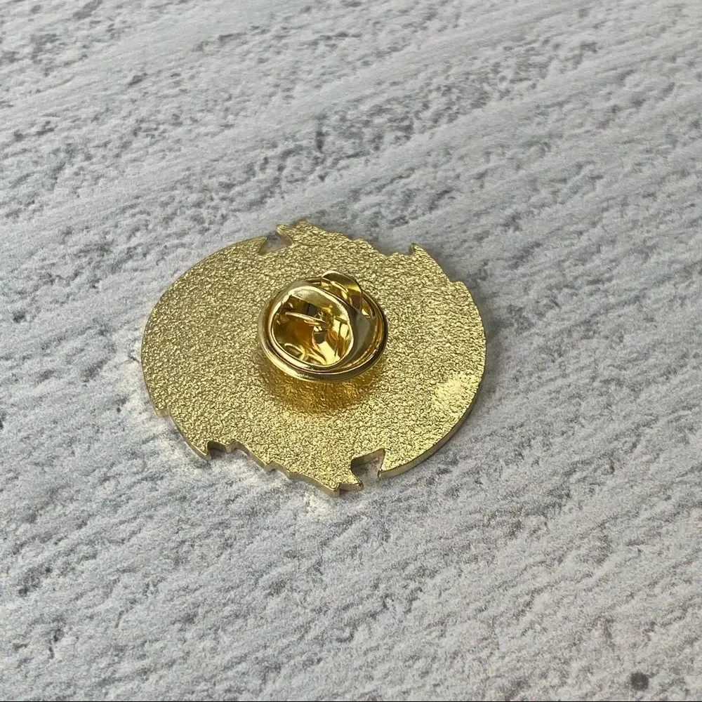 Dragon Ying Yang Enamel Pin/ Brooch Lapel